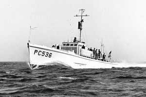 PC 536 ca. 1942, later renamed SC 536. Source: Historical Collections of the Great Lakes